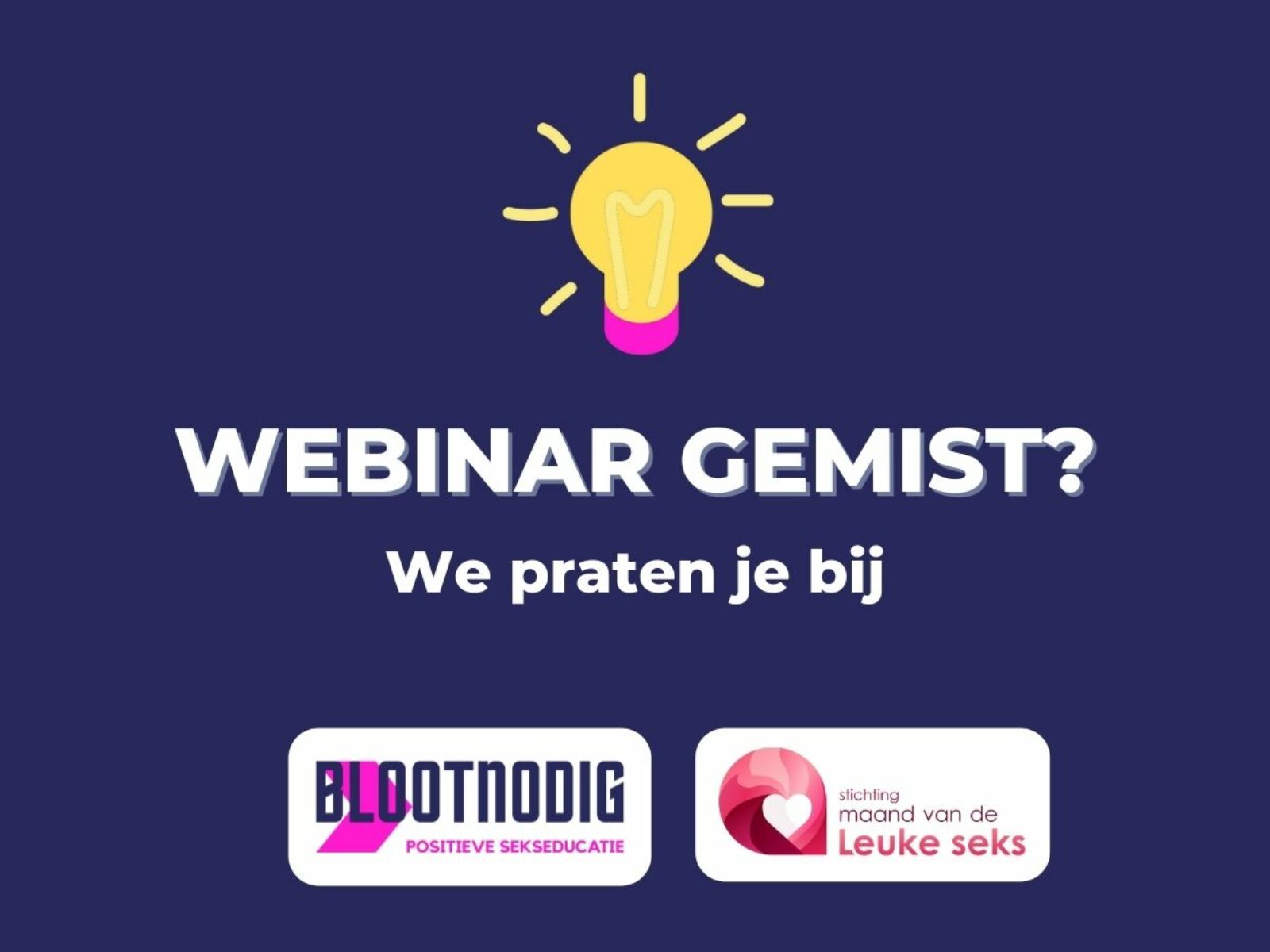 Webinar gemist?
